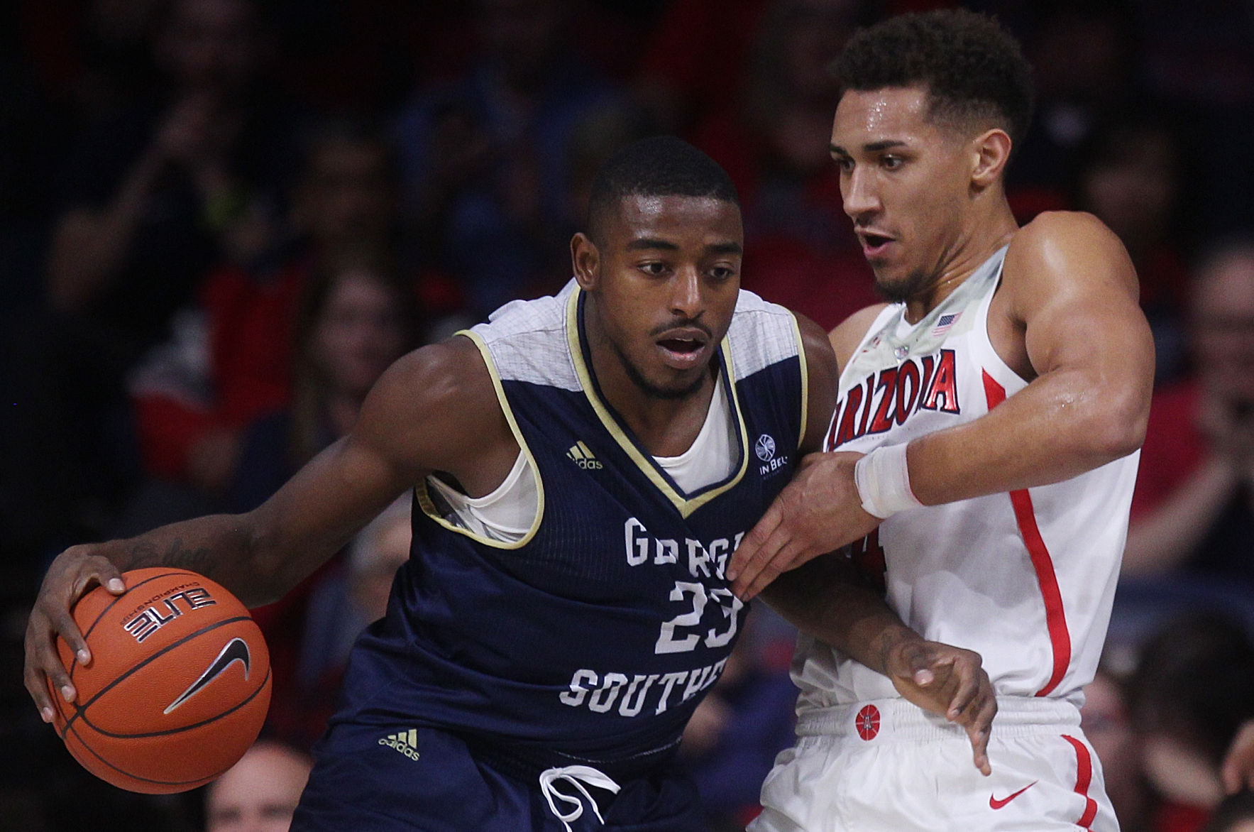 Arizona Wildcats 100, Georgia Southern Eagles 70